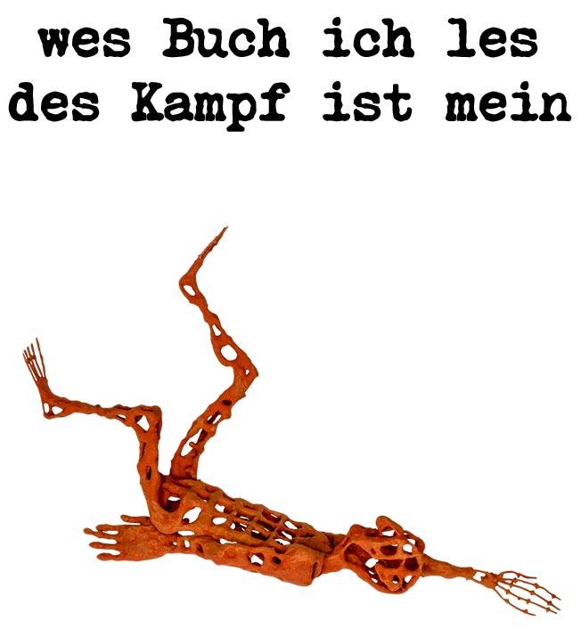 wes Buch ich les des Kampf ist mein - deutscher autor roman ladwein